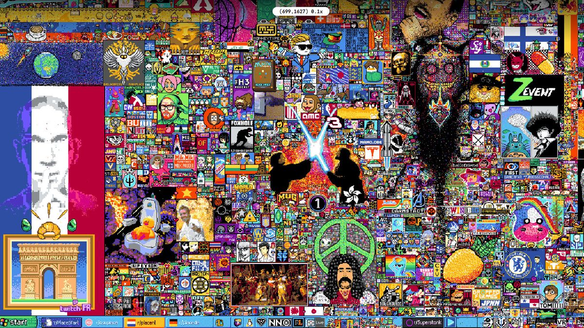 r/place canvas 2022